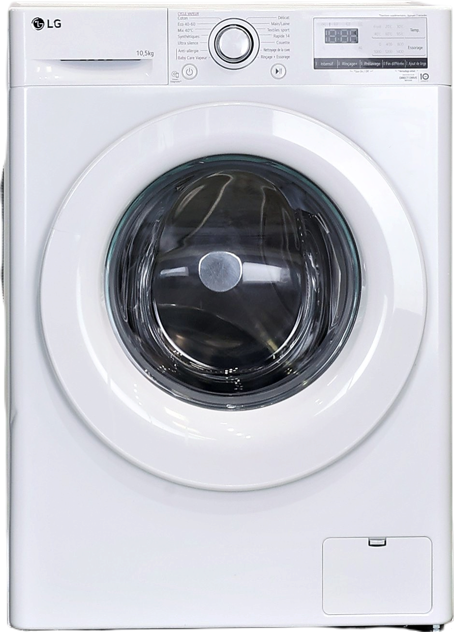 Lave-linge Hublot 10.5 kg Reconditionné LG F14V13WHS