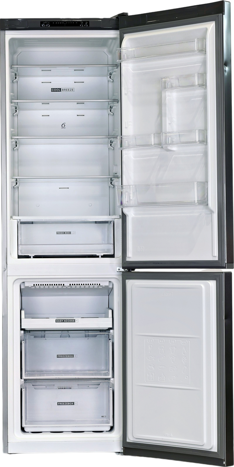 Réfrigérateur Avec Congélateur 367 Litres Reconditionné WHIRLPOOL W7X93AOX1