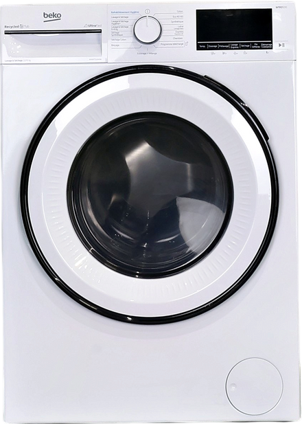 Lave-linge Sechant 10 kg Reconditionné BEKO B3YDFT51044W