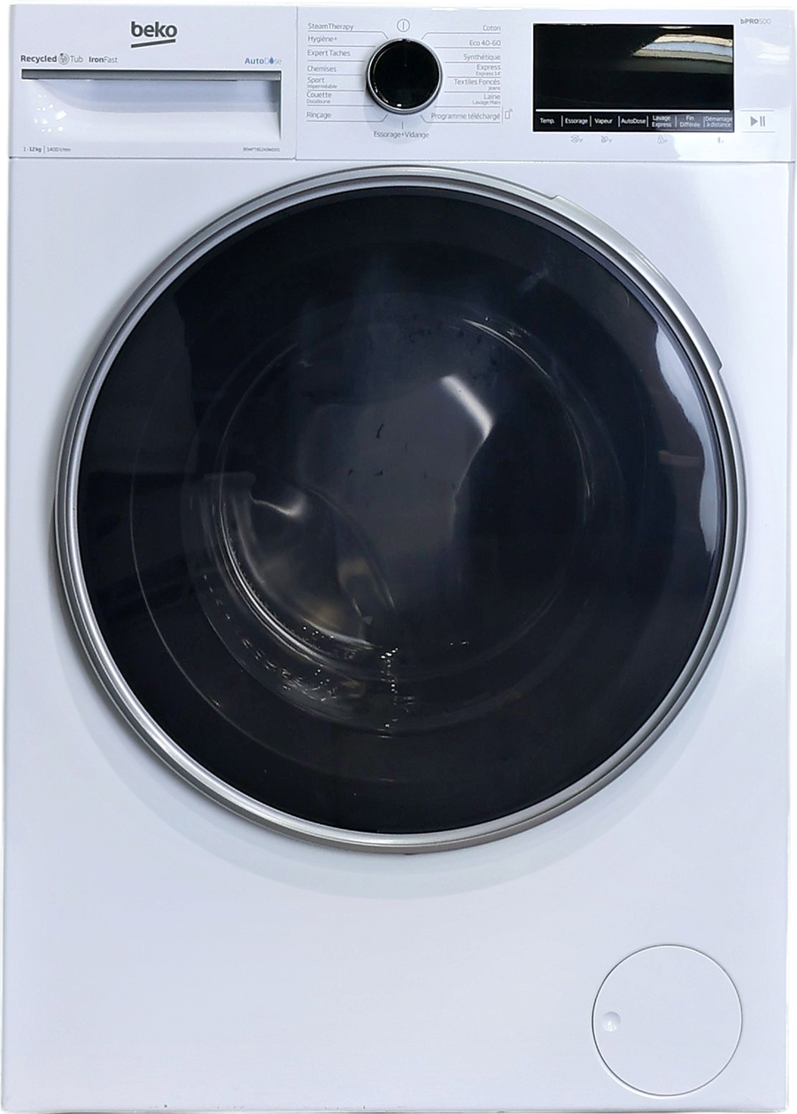 Lave-linge Hublot 10 kg Reconditionné BEKO B5WFT51041WDOS