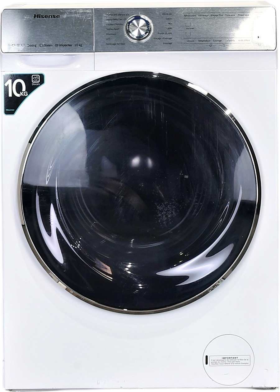 Lave-linge Hublot 10 kg Reconditionné HISENSE WFQR1014EVAJM