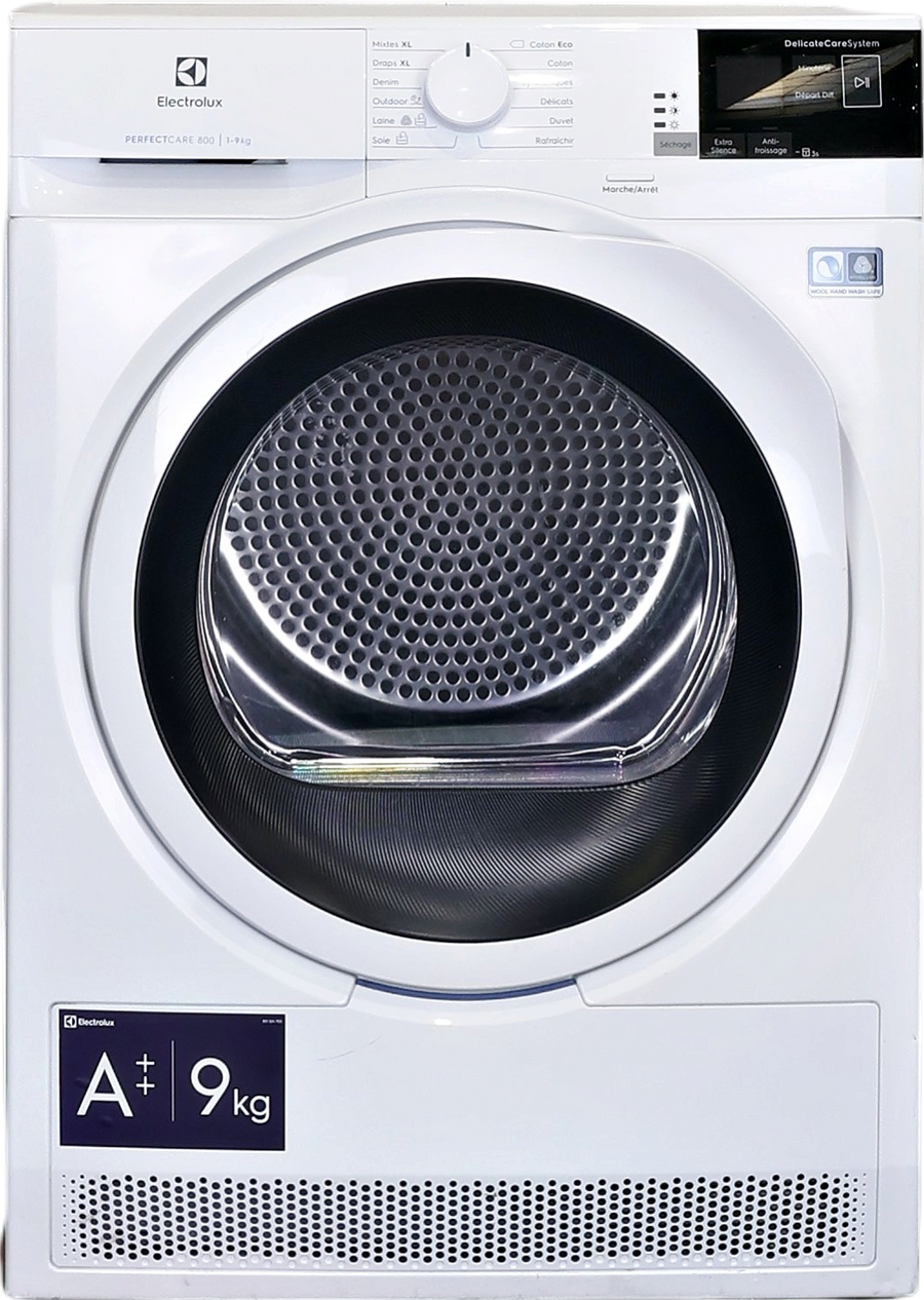 Seche-linge Pompe à Chaleur 9 kg Reconditionné ELECTROLUX EW8H5349PS