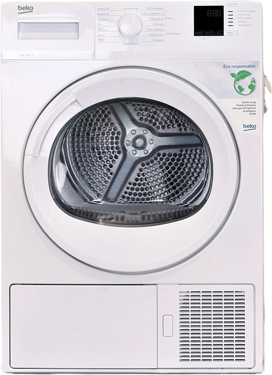 Seche-linge Pompe à Chaleur 7 kg Reconditionné BEKO DM7412GA0W