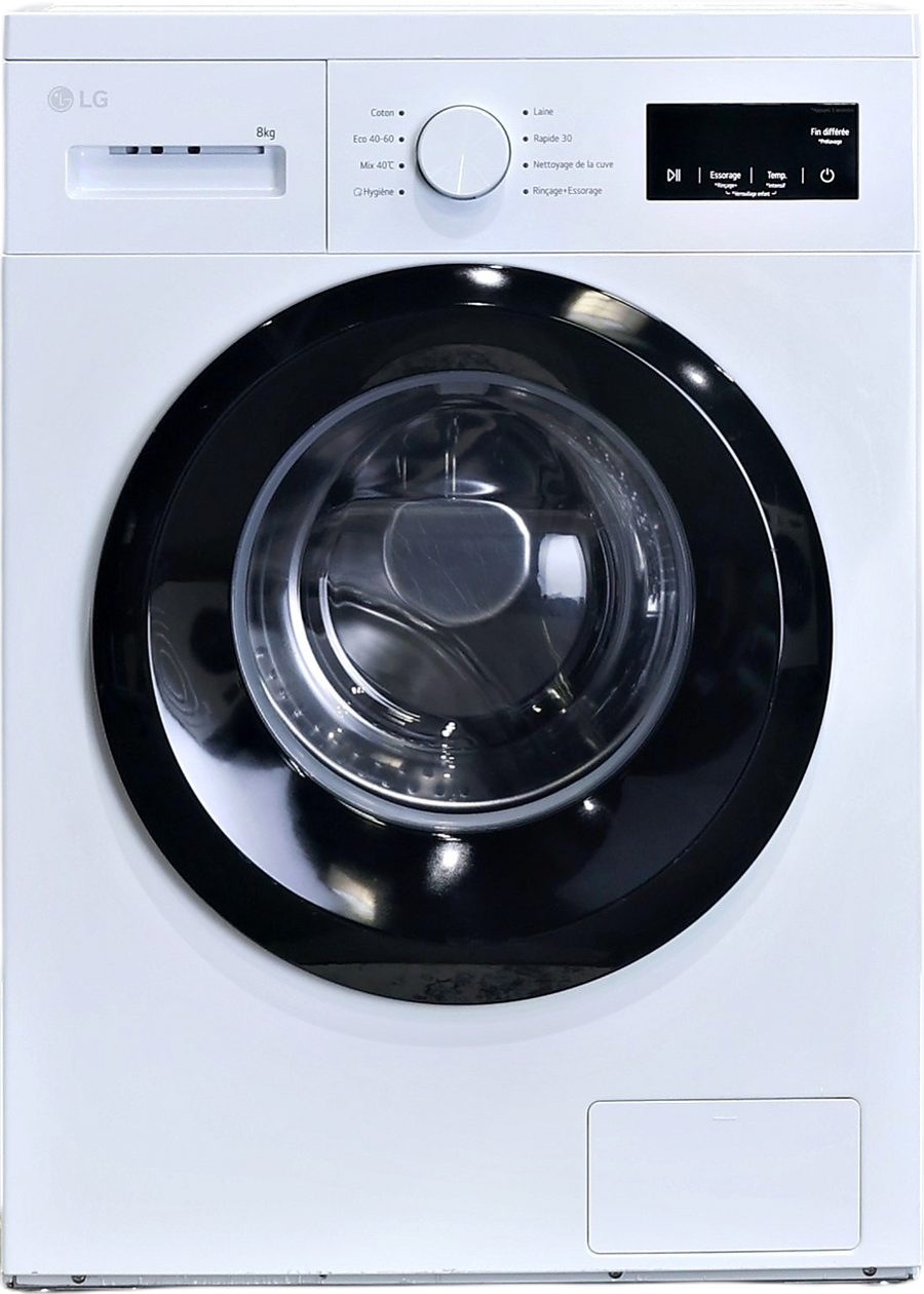Lave-linge Hublot 8 kg Reconditionné LG F84N15WHS
