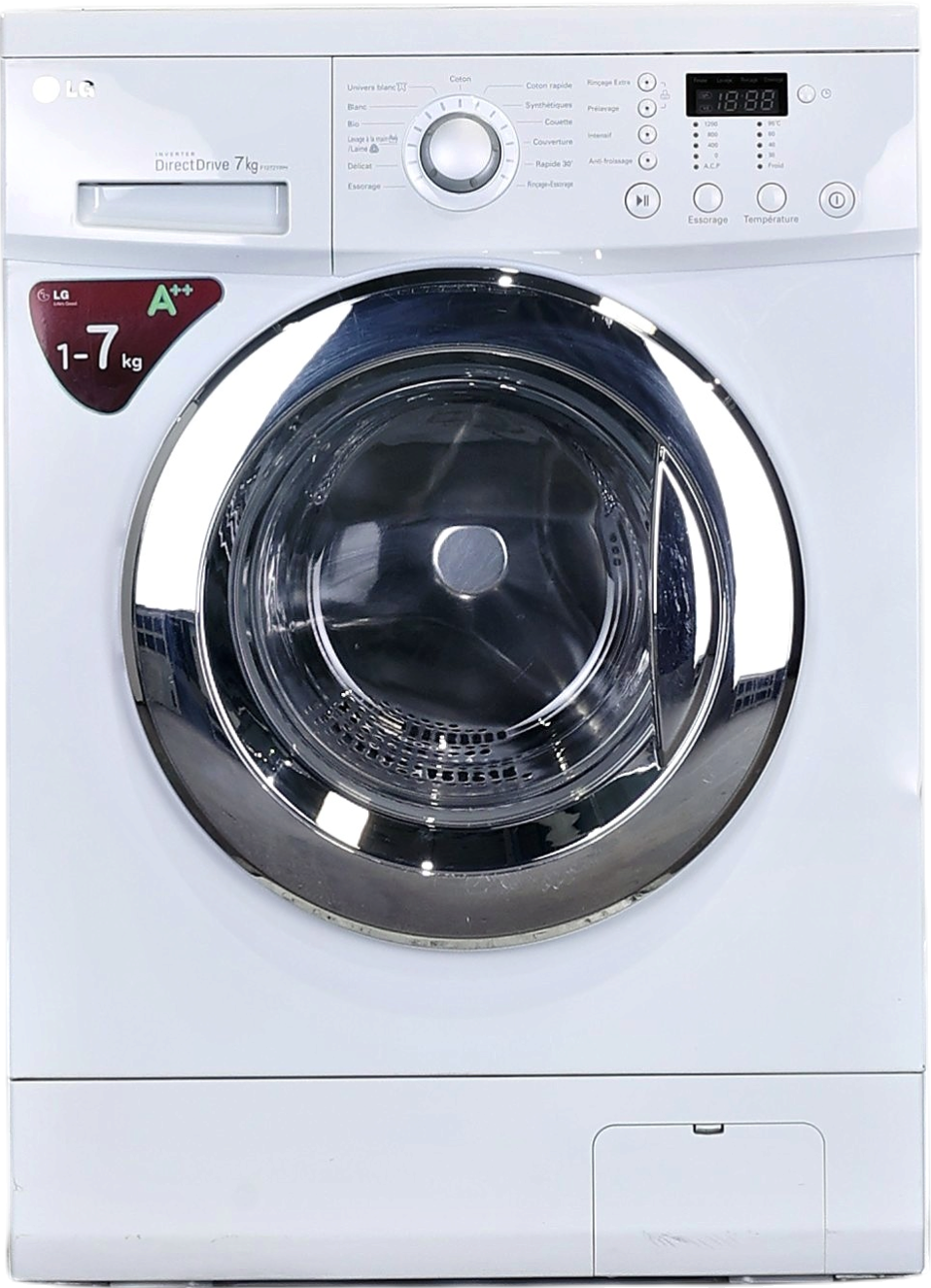 Lave-linge Hublot 7 kg Reconditionné LG F12721WH