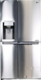 Réfrigérateur Américain 625 Litres Reconditionné LG GSS6676SC