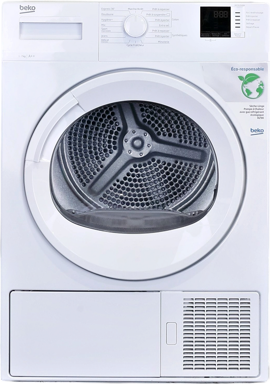 Seche-linge Pompe à Chaleur 7 kg Reconditionné BEKO DM7412GA0W