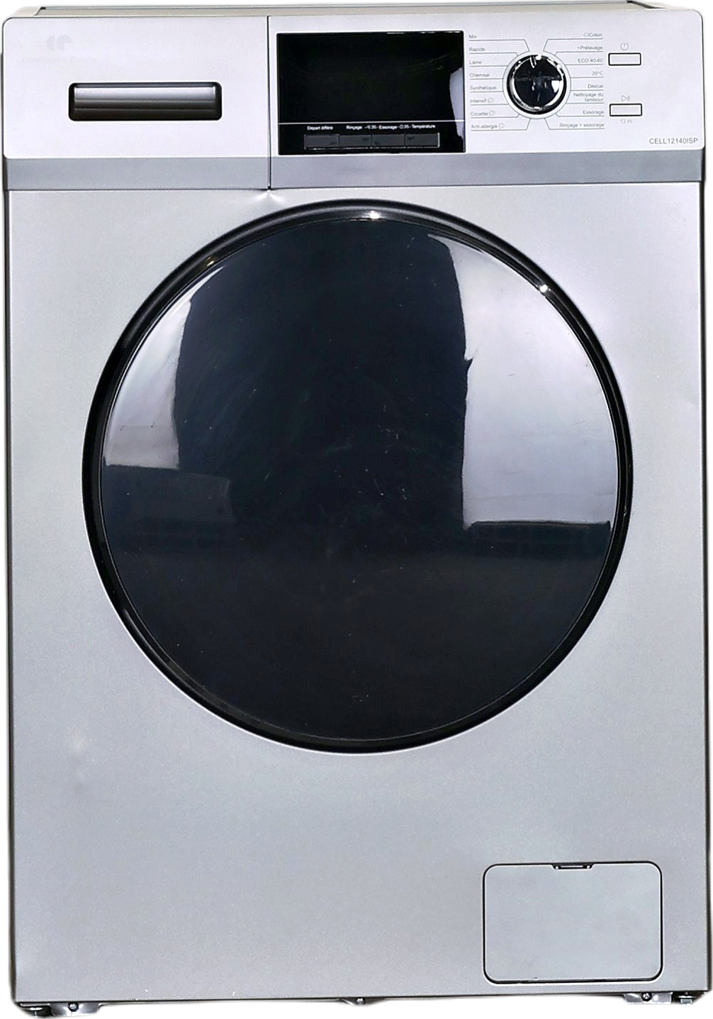 Lave-linge Hublot 12 kg Reconditionné CONTINENTAL-EDISON CELL12140ISP