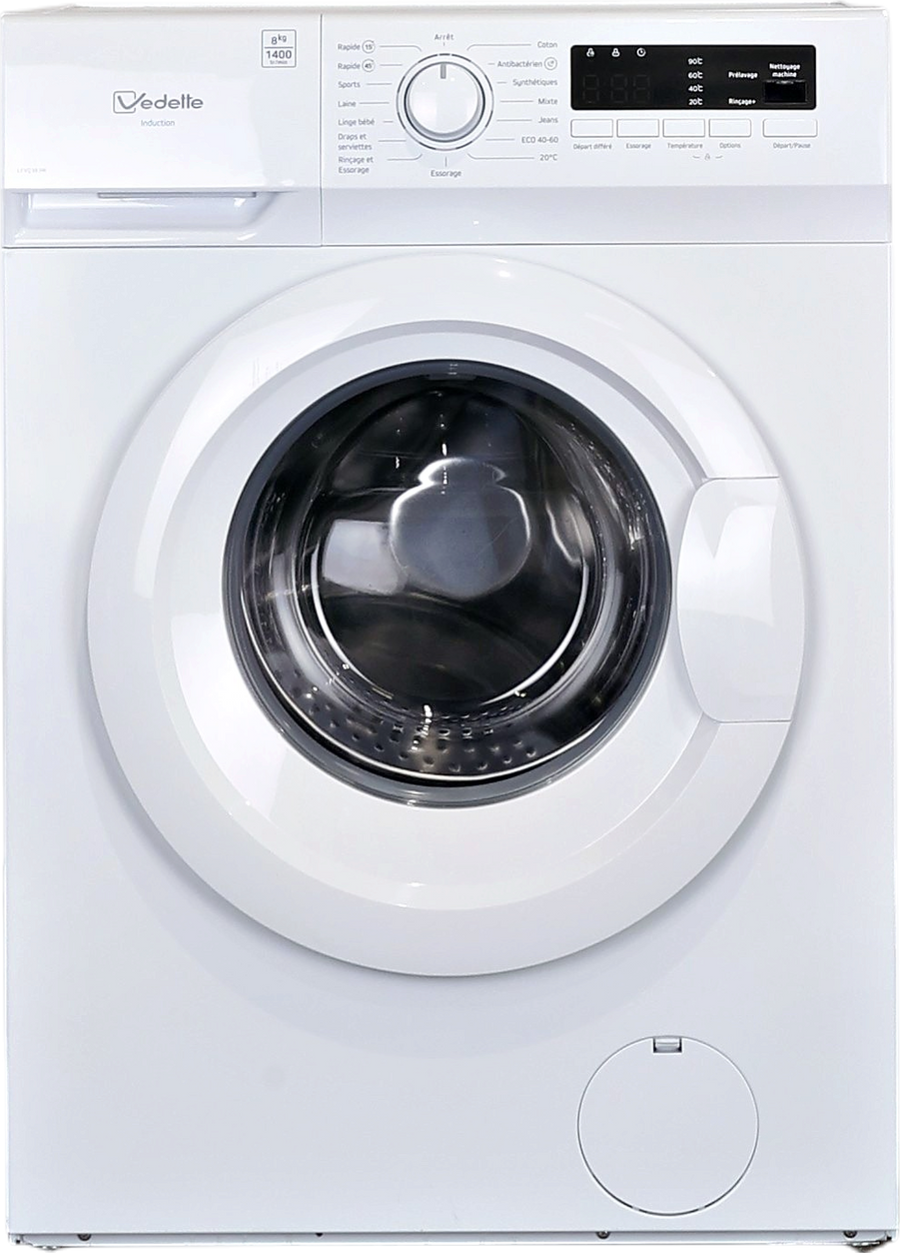 Lave-linge Hublot 8 kg Reconditionné VEDETTE LFVQ383W