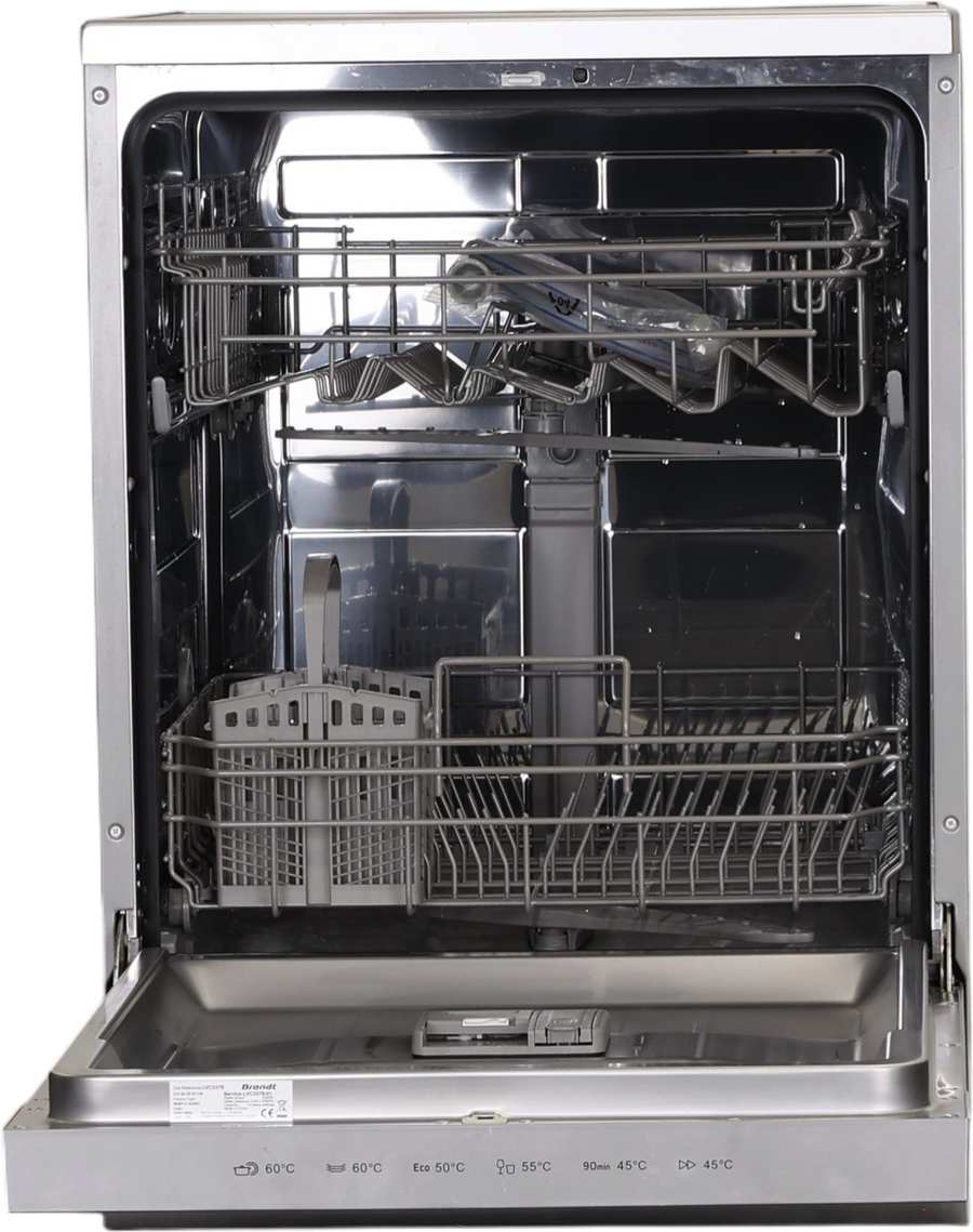 Lave-vaisselle Pose Libre 13 couverts Reconditionné BRANDT LVC337S