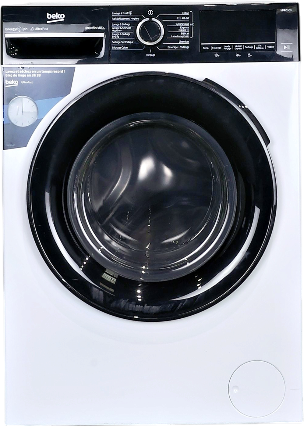 Lave-linge Sechant 9 kg Reconditionné BEKO BM3DT49601W
