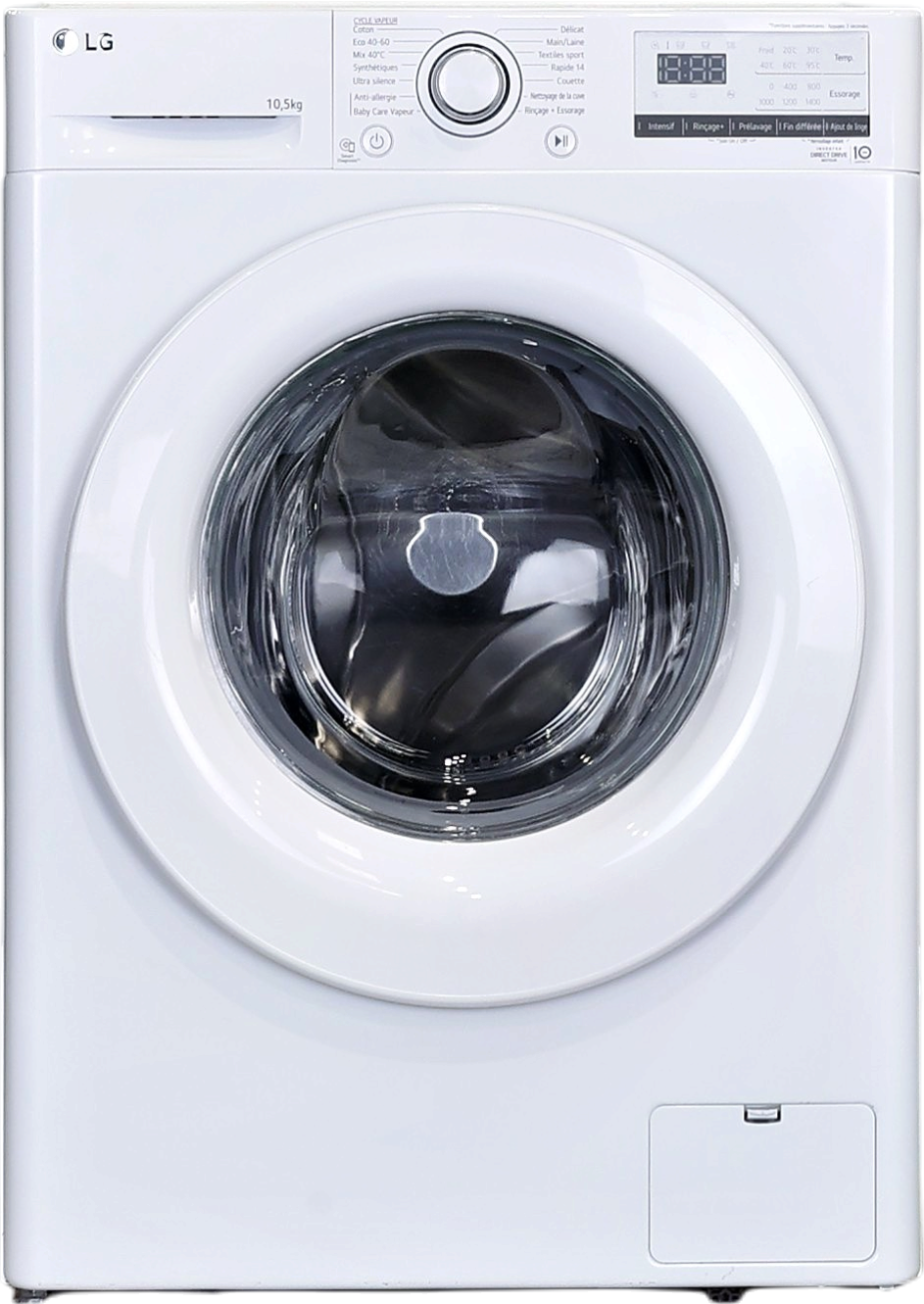Lave-linge Hublot 10.5 kg Reconditionné LG F14V13WHS