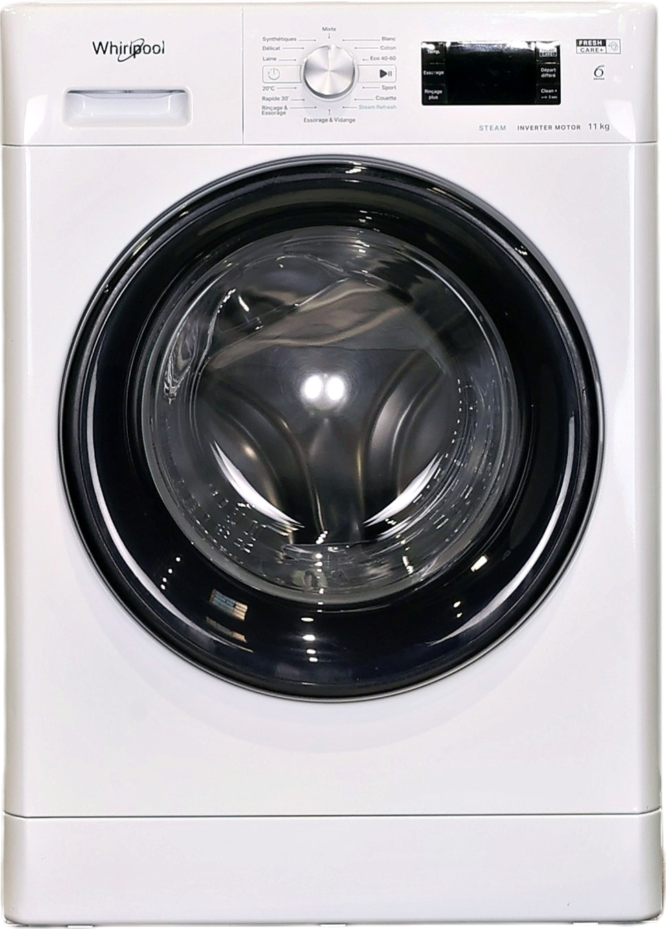 Lave-linge Hublot 11 kg Reconditionné WHIRLPOOL FFBB11489BVFR