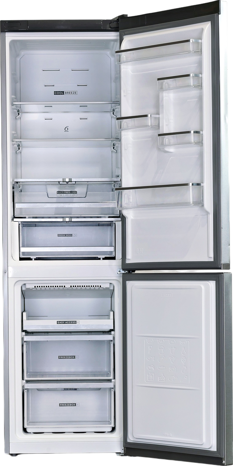 Réfrigérateur Avec Congélateur 367 Litres Reconditionné WHIRLPOOL W7X94TSX