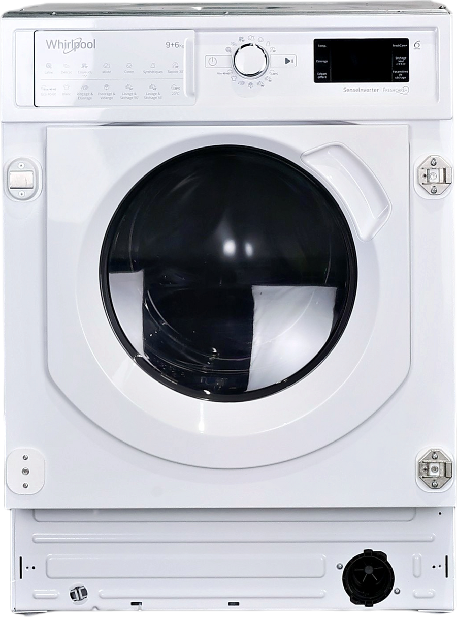 Lave-linge Sechant 9 kg Reconditionné WHIRLPOOL BIWDWG96146FR