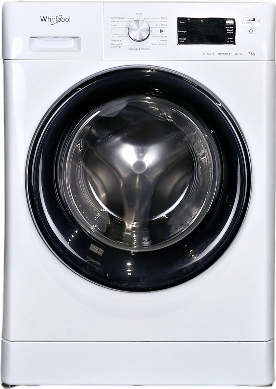 Lave-linge Hublot 7 kg Reconditionné WHIRLPOOL FFB7469BVFR