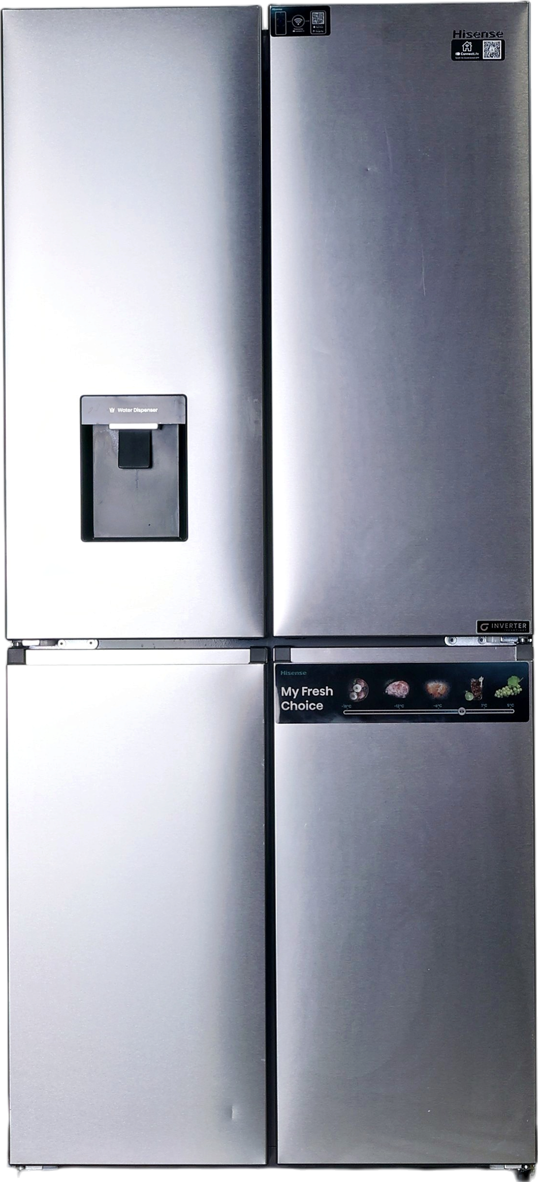Réfrigérateur Multi-portes 482 Litres Reconditionné HISENSE RQ5P470SMIE