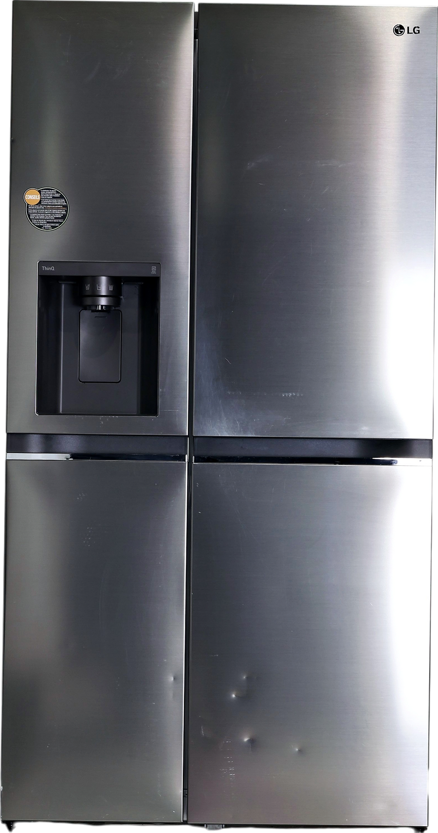 Réfrigérateur Américain 635 Litres Reconditionné LG GSLV80PZLF