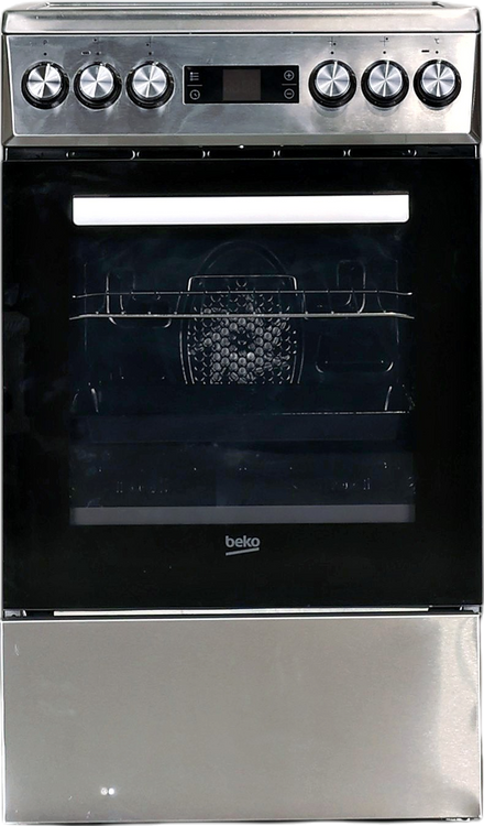 Cuisinière Vitrocéramique 55 L Reconditionné BEKO FSE57300GX