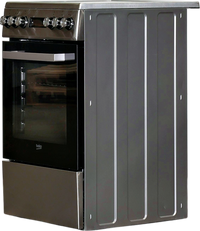 Cuisinière Vitrocéramique 55 L Reconditionné BEKO FSE57300GX