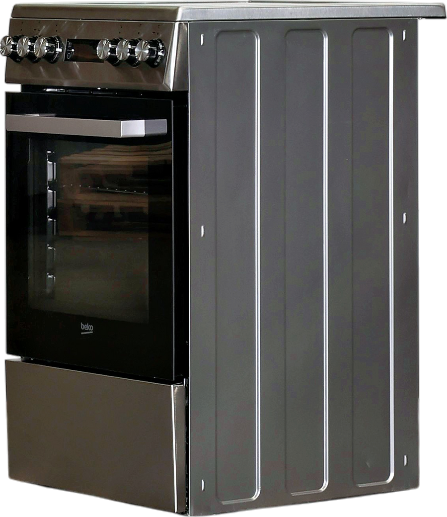 Cuisinière Vitrocéramique 55 L Reconditionné BEKO FSE57300GX