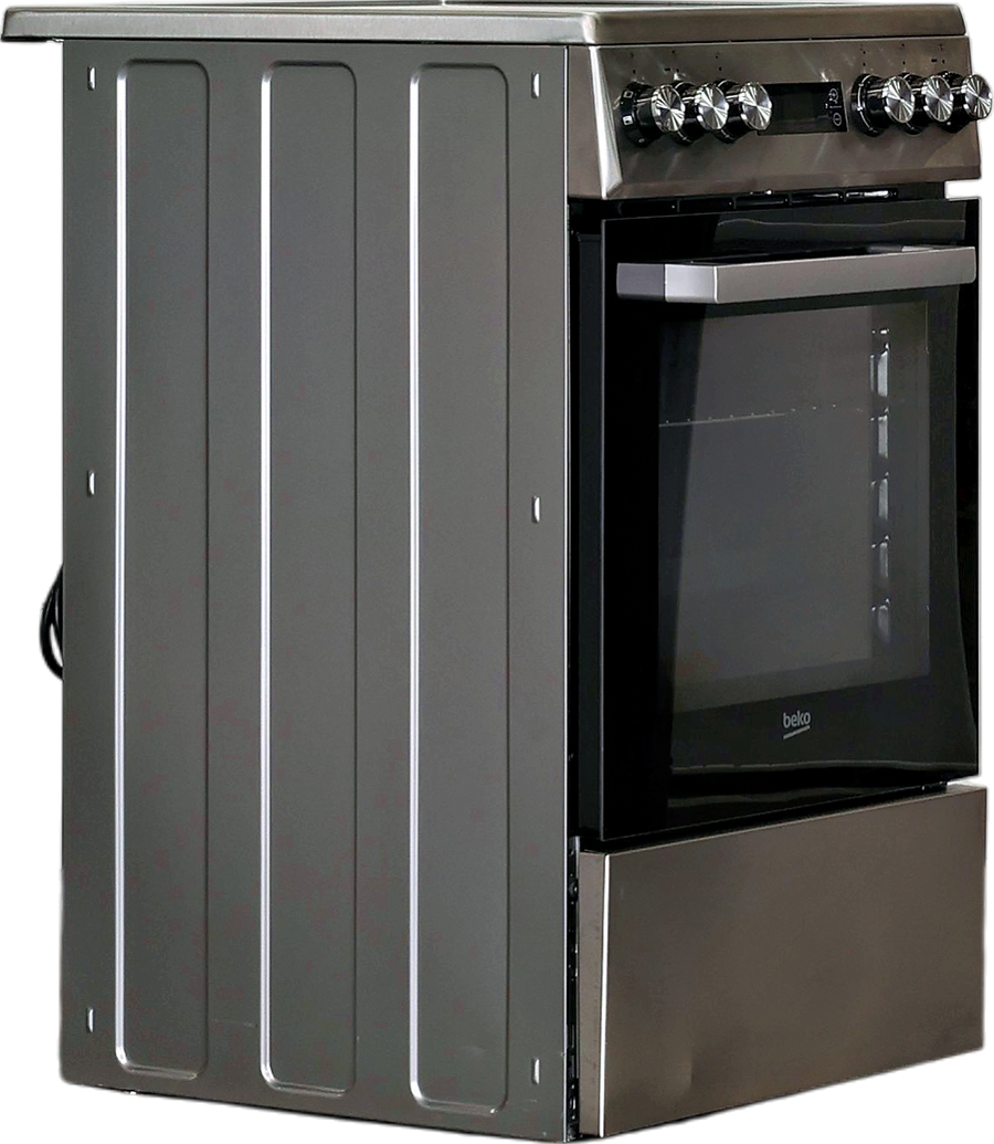Cuisinière Vitrocéramique 55 L Reconditionné BEKO FSE57300GX