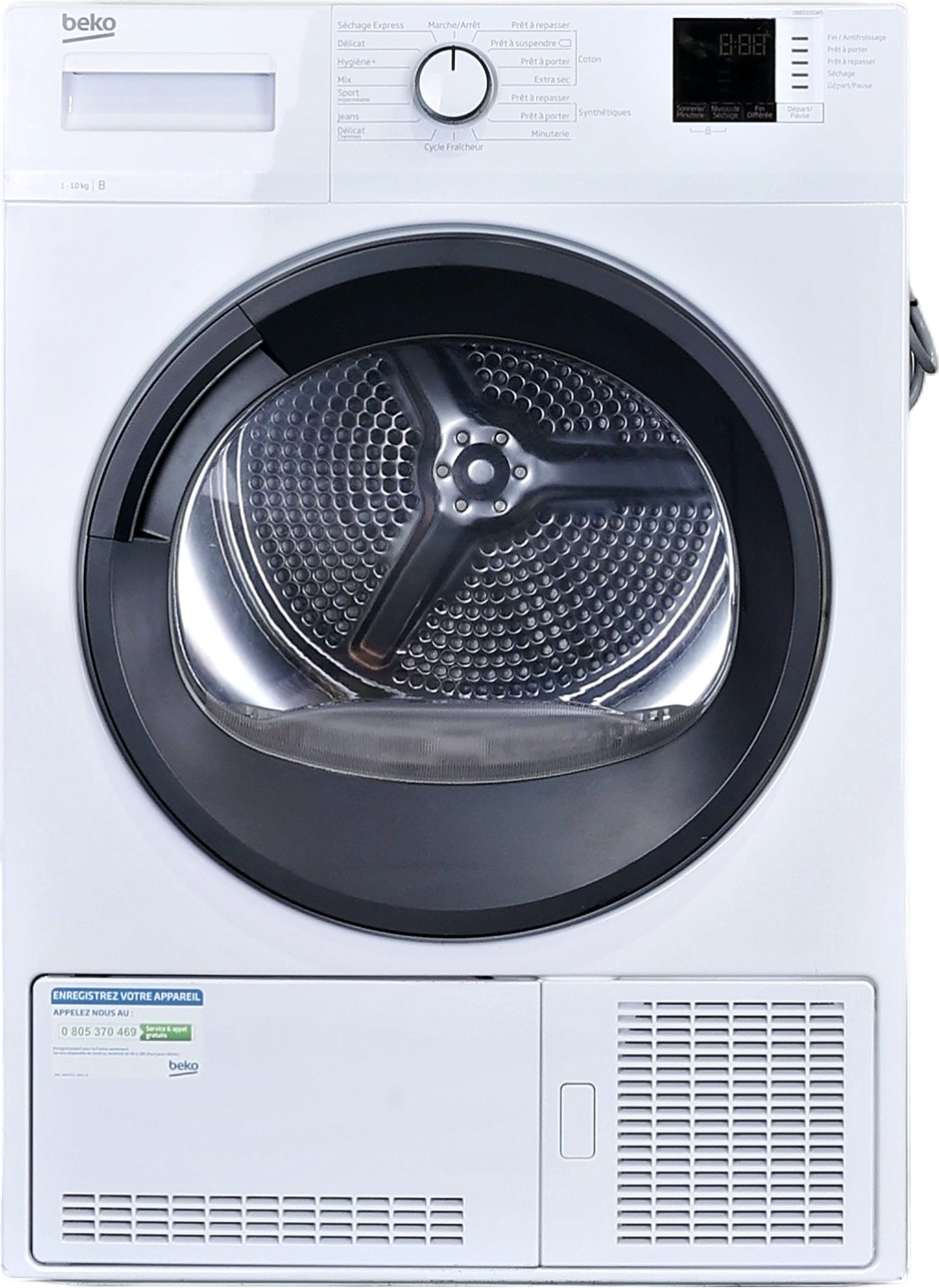 Seche-linge à Condensation 10 kg Reconditionné BEKO DBED10GWS