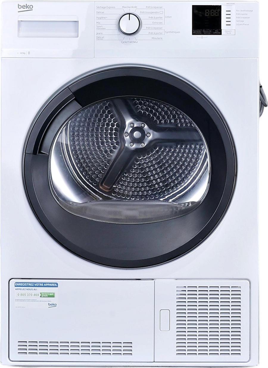 Seche-linge à Condensation 10 kg Reconditionné BEKO DBED10GWS