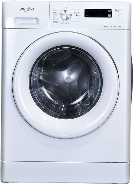 Lave-linge Hublot 7 kg Reconditionné WHIRLPOOL FFS7458WFR