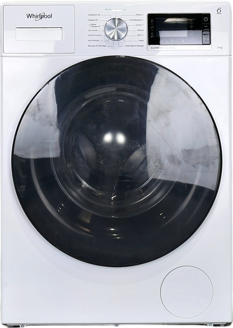 Lave-linge Hublot 8 kg Reconditionné WHIRLPOOL W7X89BSILENCEFR
