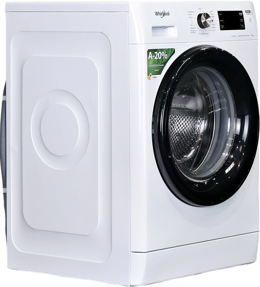 Lave-linge Hublot 9 kg Reconditionné WHIRLPOOL FFBP9489BVFR