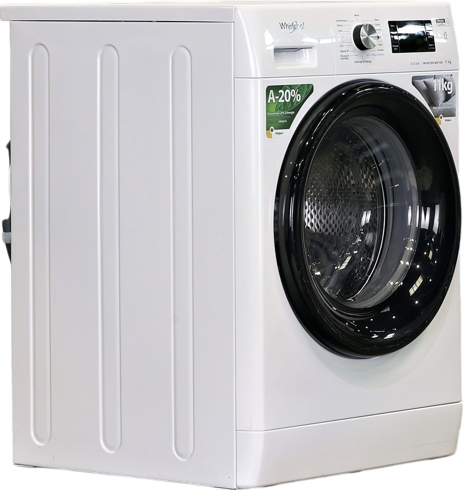 Lave-linge Hublot 11 kg Reconditionné WHIRLPOOL FFBB11489BVFR