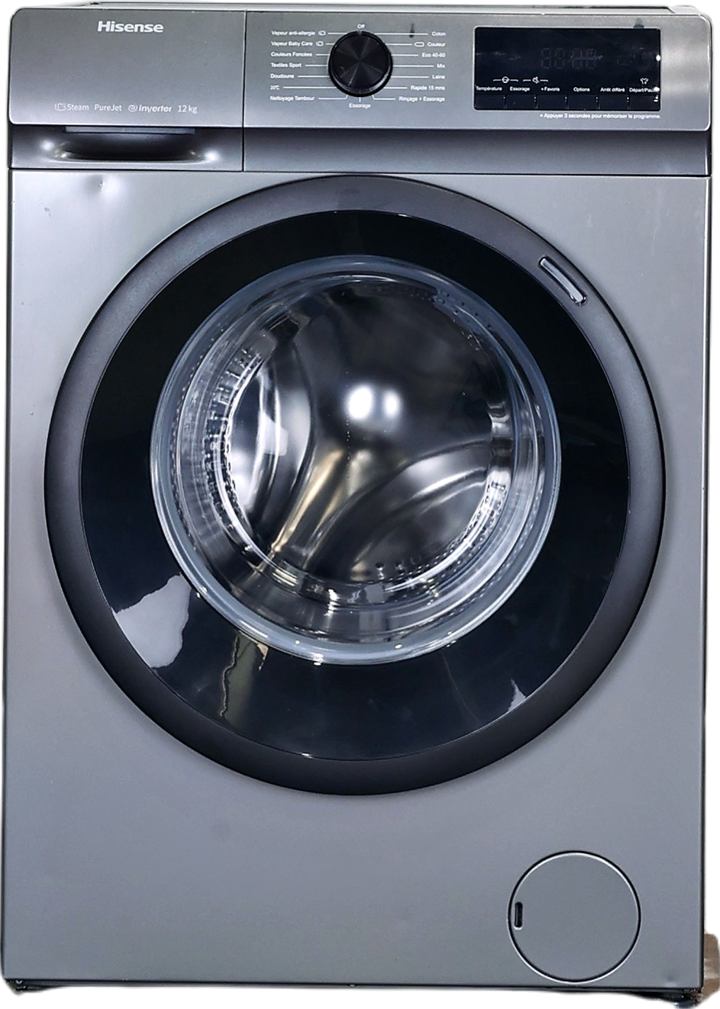 Lave-linge Hublot 12 kg Reconditionné HISENSE WFQE1214EVJMT