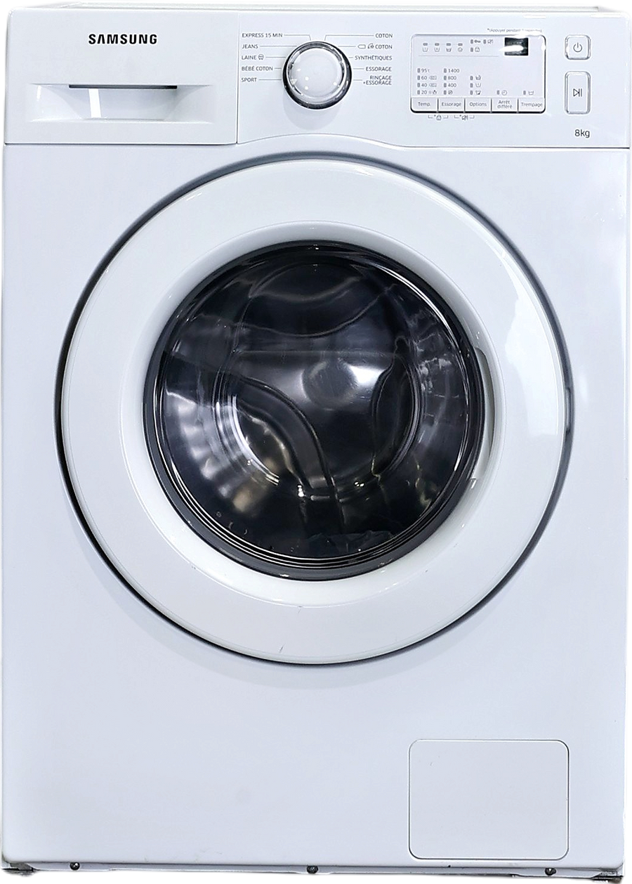 Lave-linge Hublot 8 kg Reconditionné SAMSUNG WW80J3483KW