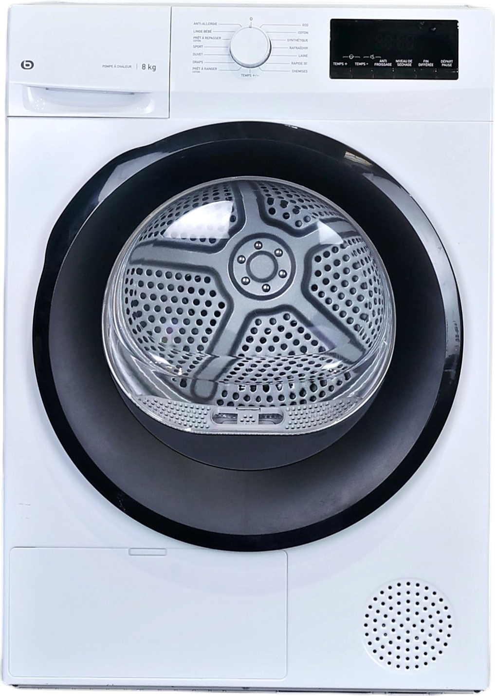 Seche-linge Pompe à Chaleur 8 kg Reconditionné ESSENTIEL B ESLHP8-4b