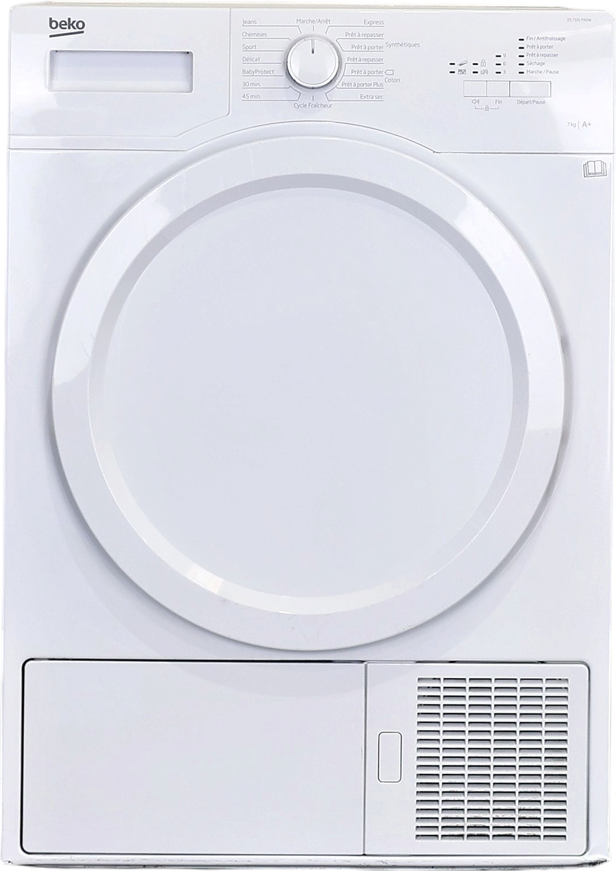 Seche-linge Pompe à Chaleur 7 kg Reconditionné BEKO DS7331PA0W
