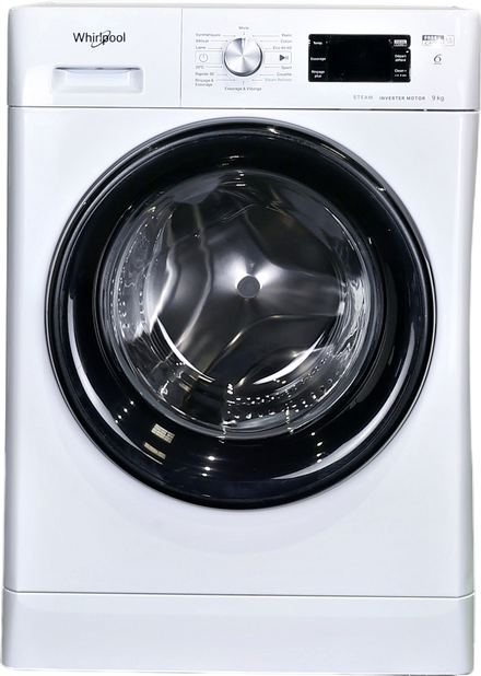 Lave-linge Hublot 9 kg Reconditionné WHIRLPOOL FFBB9489BVFR