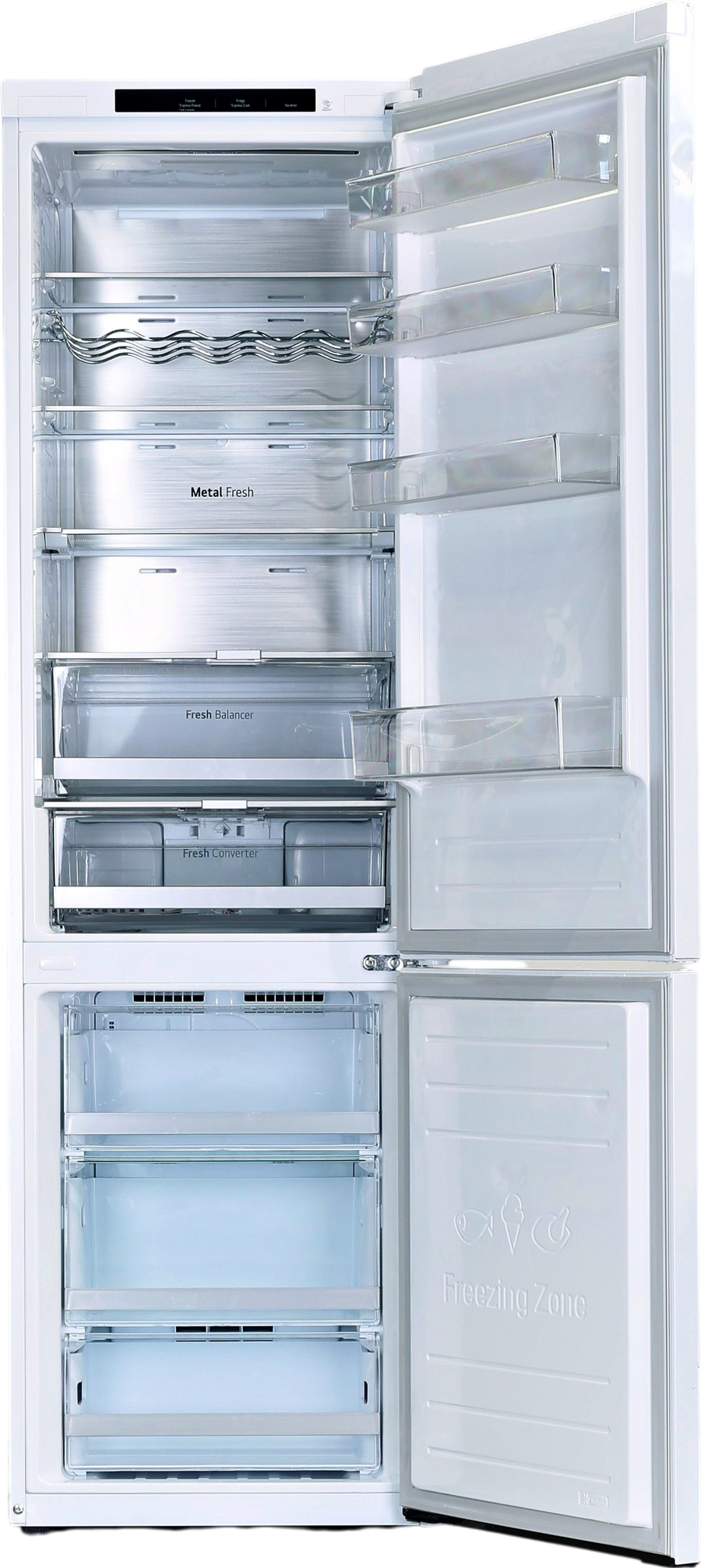 Réfrigérateur Avec Congélateur 384 Litres Reconditionné LG GBB72SWVDN