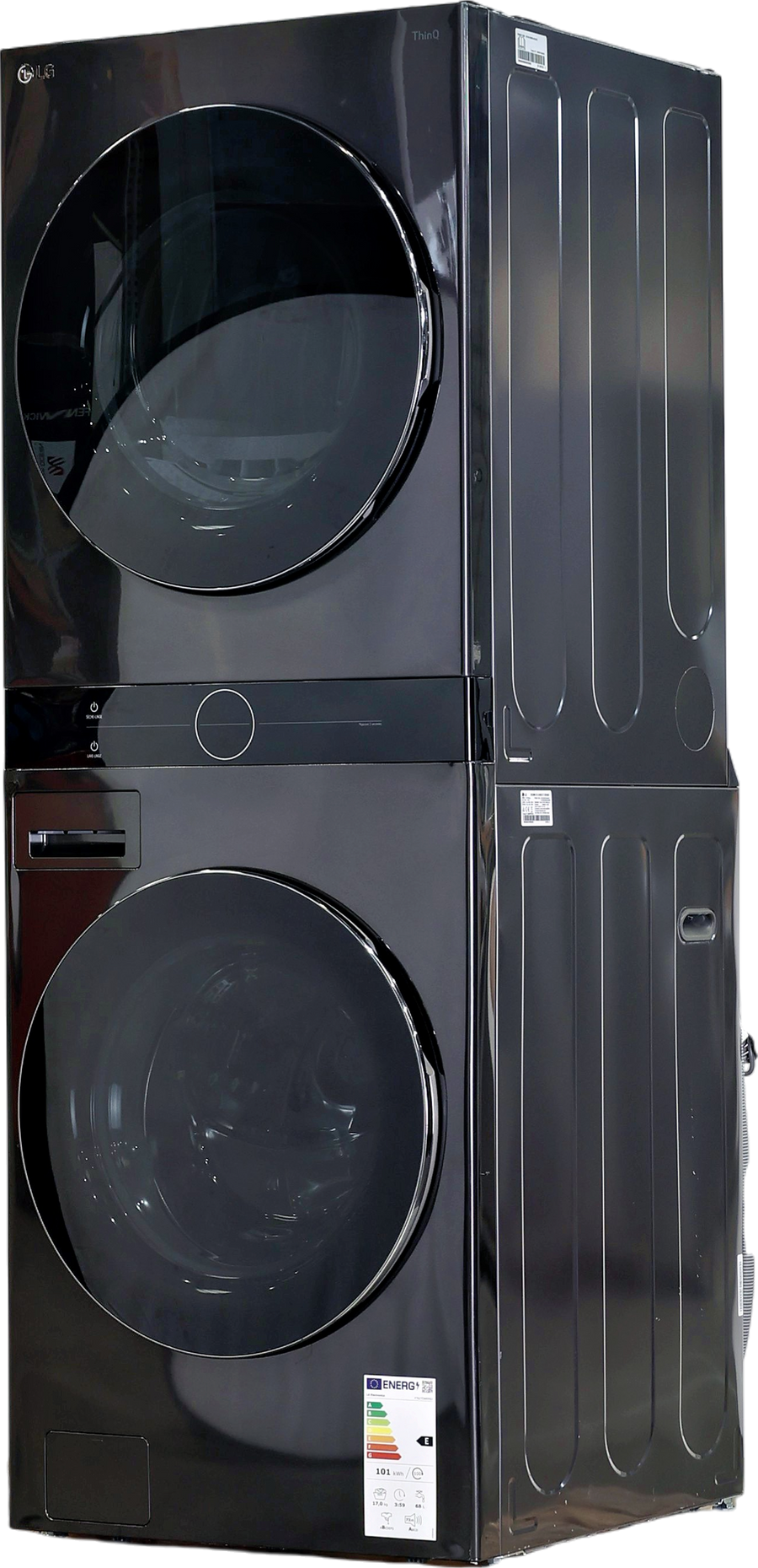 Lave-linge Sechant 17 kg Reconditionné LG F761TOWERB2