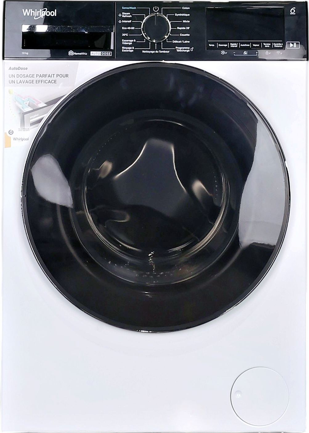 Lave-linge Hublot 10 kg Reconditionné WHIRLPOOL W0M011WADSFR