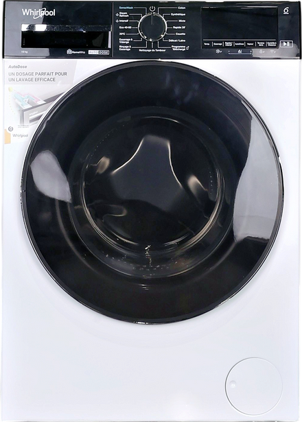 Lave-linge Hublot 10 kg Reconditionné WHIRLPOOL W0M011WADSFR