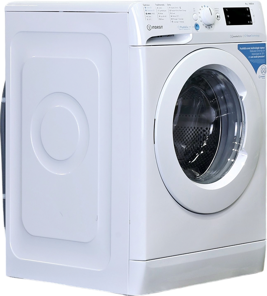 Lave-linge Hublot 8 kg Reconditionné INDESIT BWE81496XWVFR