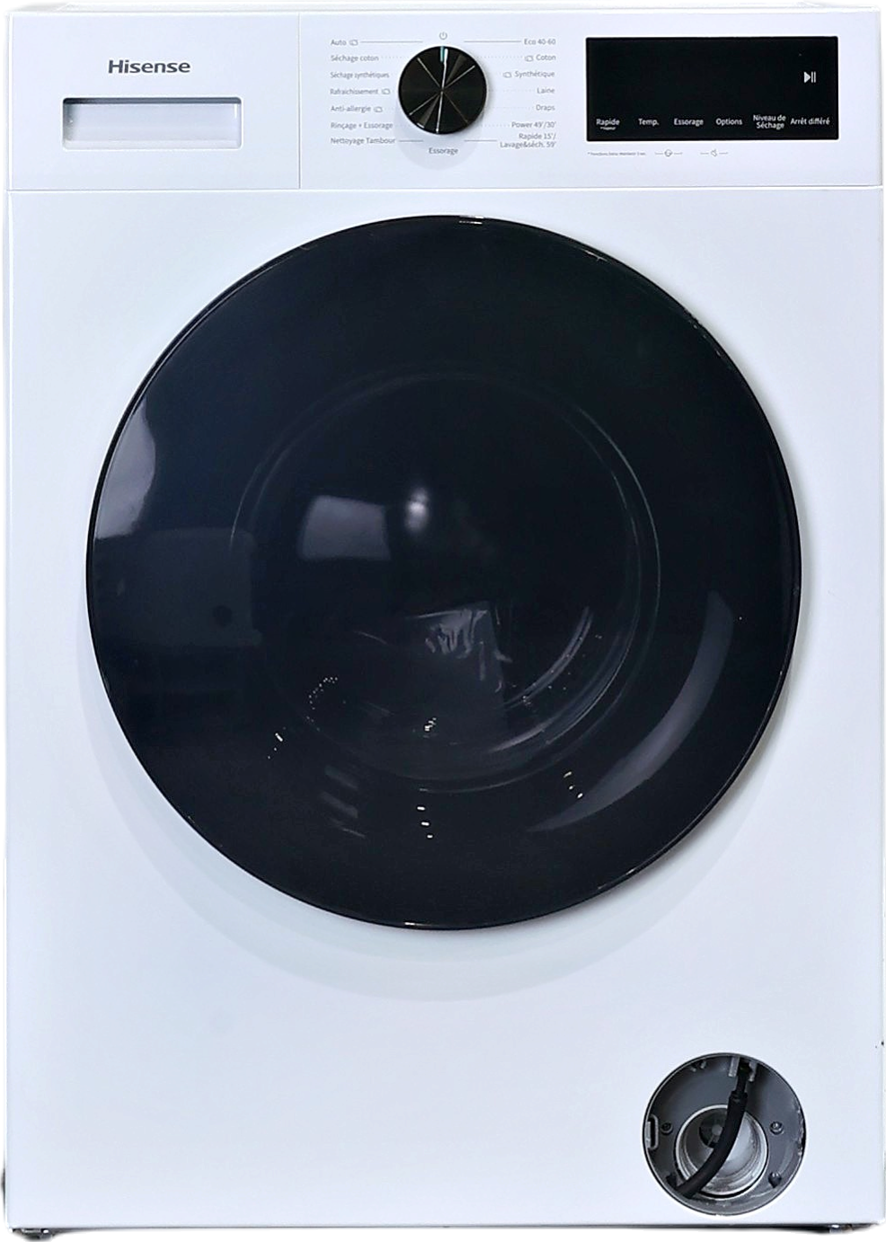 Lave-linge Sechant 8 kg Reconditionné HISENSE WD1I8042BWP2