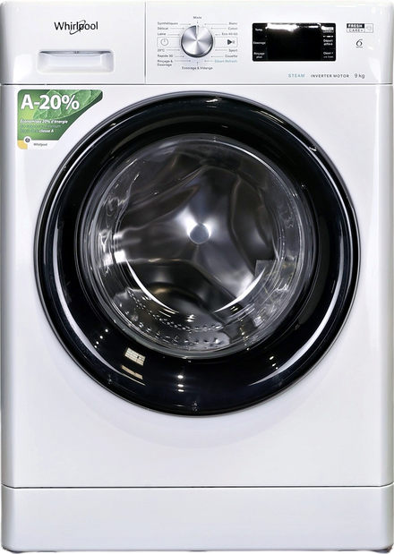 Lave-linge Hublot 9 kg Reconditionné WHIRLPOOL FFBB9489BVFR