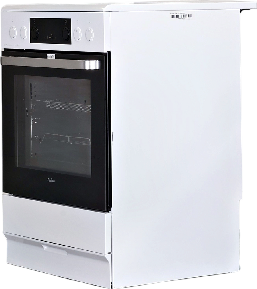 Cuisinière Vitrocéramique 77 L Reconditionné AMICA ACV7005SRW 