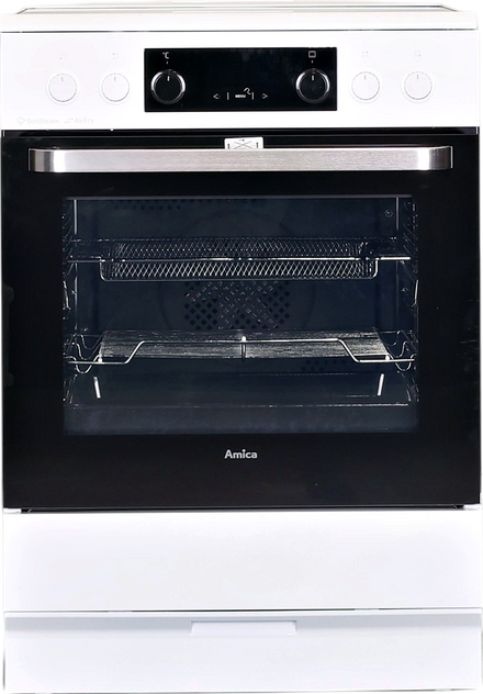 Cuisinière Vitrocéramique 77 L Reconditionné AMICA ACV7005SRW 
