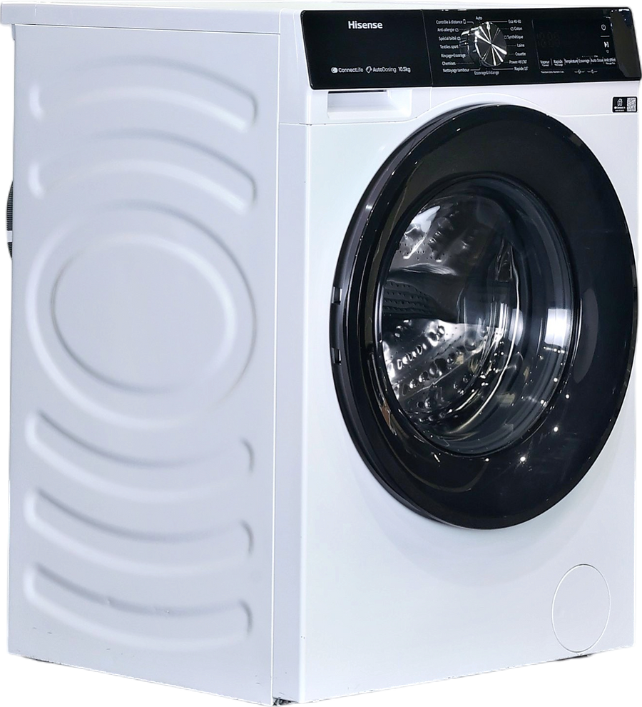Lave-linge Hublot 10.5 kg Reconditionné HISENSE WF3S1045BW3