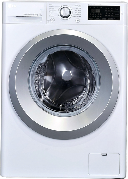 Lave-linge Hublot 8 kg Reconditionné LG F84J54WH