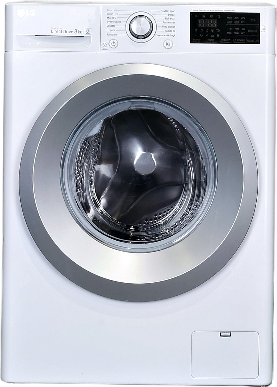 Lave-linge Hublot 8 kg Reconditionné LG F84J54WH