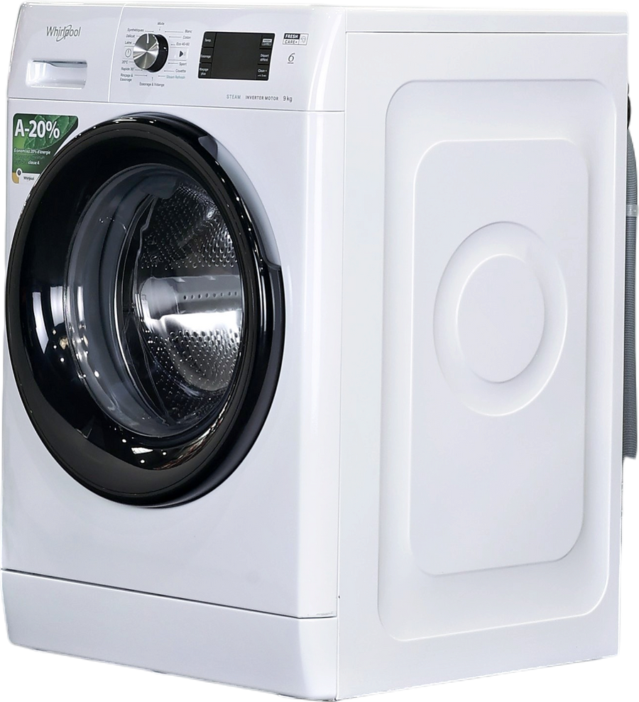 Lave-linge Hublot 9 kg Reconditionné WHIRLPOOL FFBB9489BVFR